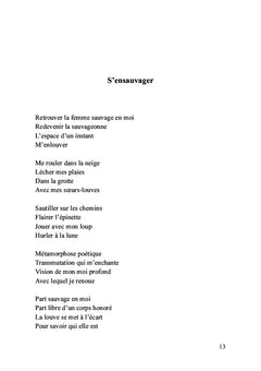 Paroles du féminin sacré