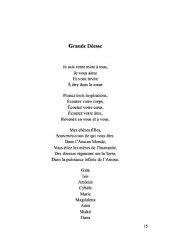 Paroles du féminin sacré