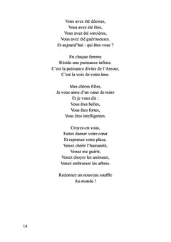 Paroles du féminin sacré