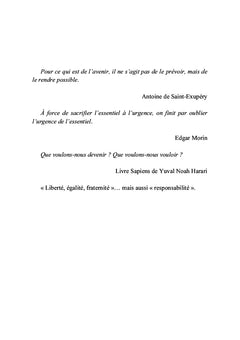 Une vraie démocratie pour l'humanité