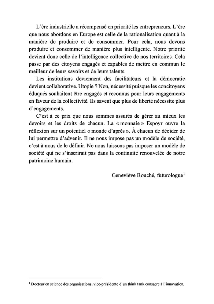 Une vraie démocratie pour l'humanité