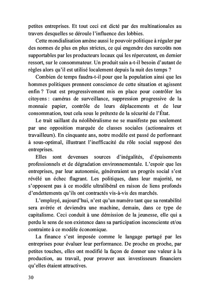 Une vraie démocratie pour l'humanité