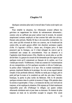 Les écueils de la destinée