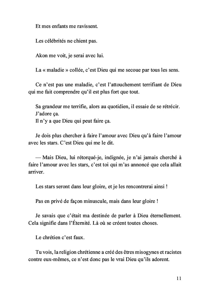 Michael Jackson est Jésus et je vais l'épouser