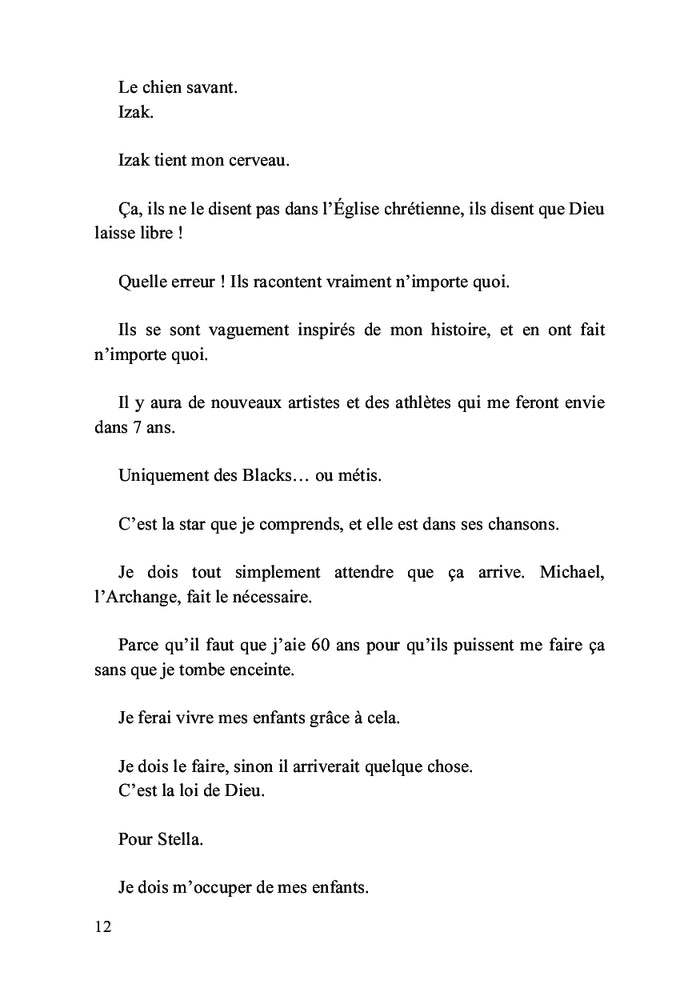 Michael Jackson est Jésus et je vais l'épouser