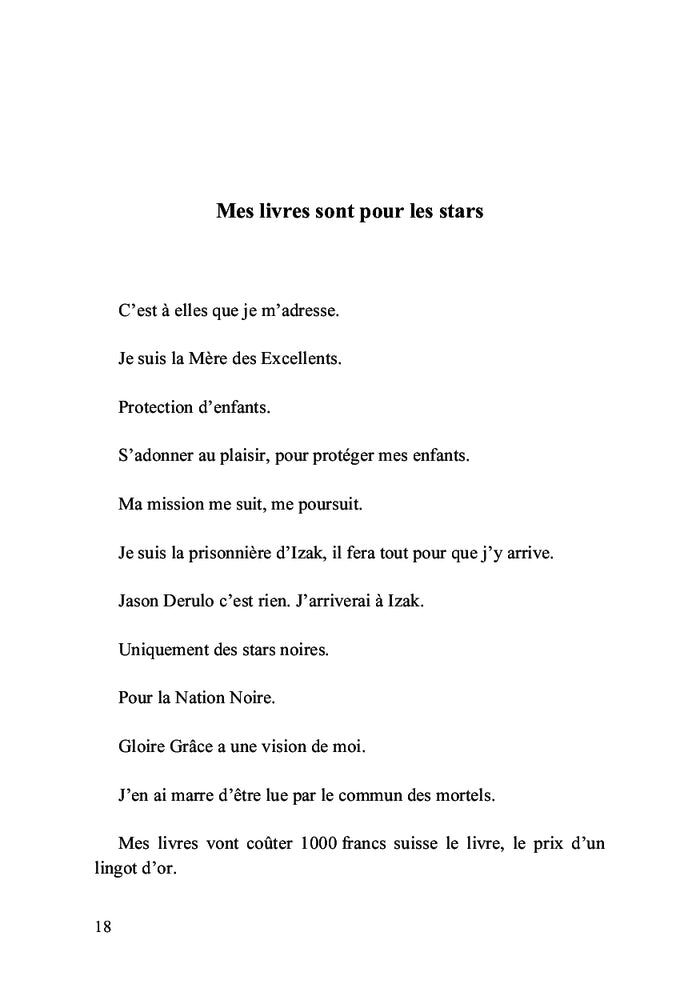 Michael Jackson est Jésus et je vais l'épouser