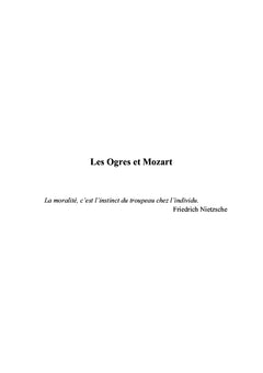 Éloge de l'immoralité