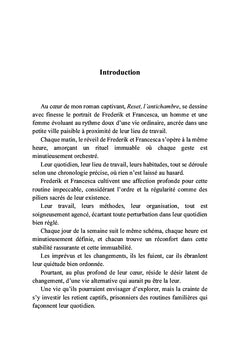 Reset, l'antichambre