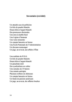 Du bruit et des silences