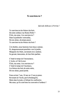 Du bruit et des silences