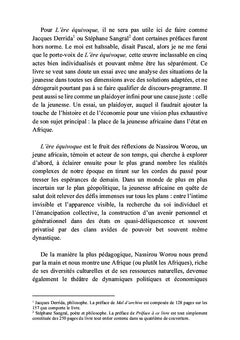 L'ère équivoque