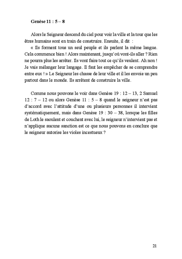 La Bible démystifiée