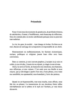 Mes états d'âme et mes valeurs