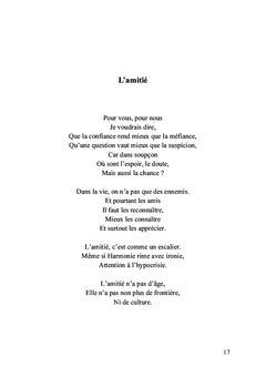 Mes états d'âme et mes valeurs