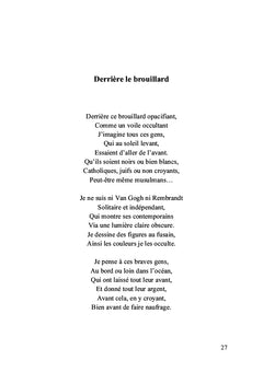 Mes états d'âme et mes valeurs