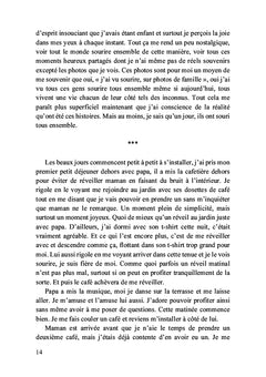 Les pensées derrière la chute