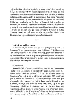 Les pensées derrière la chute