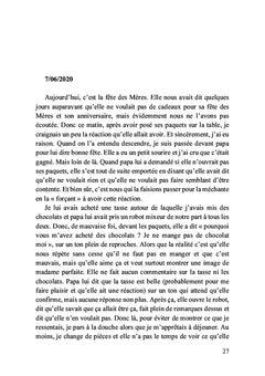 Les pensées derrière la chute