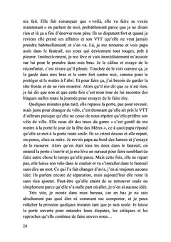 Les pensées derrière la chute