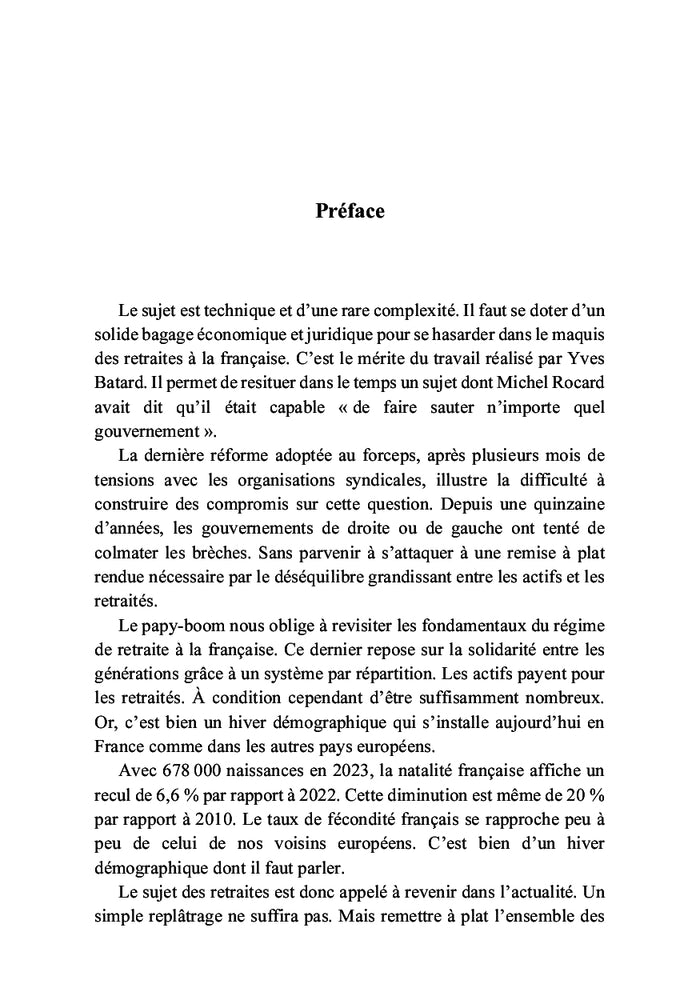 Papy, explique-moi la retraite !