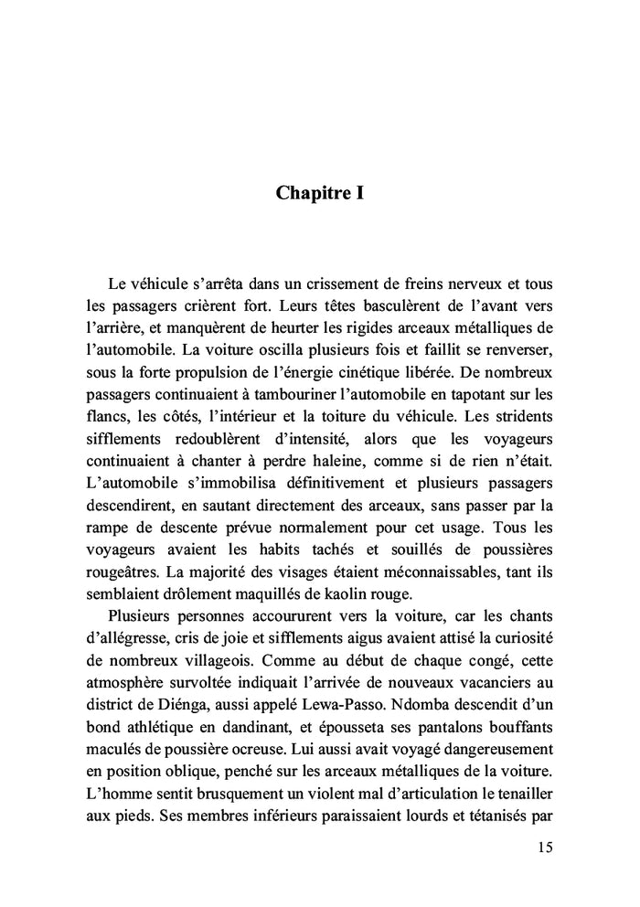 Dernières vacances d'Afrique