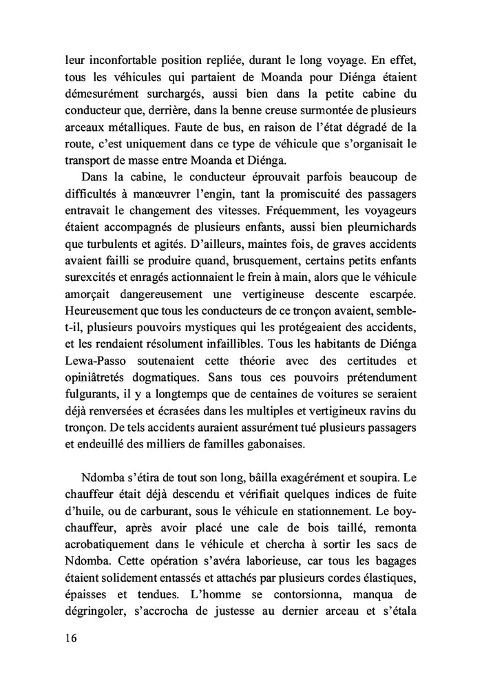 Dernières vacances d'Afrique