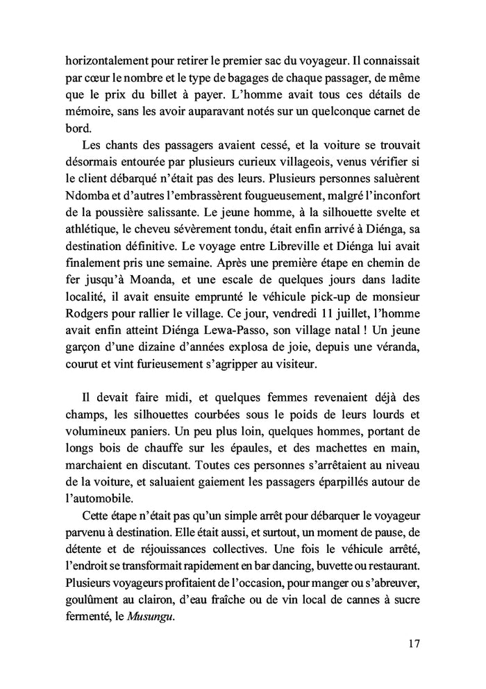 Dernières vacances d'Afrique