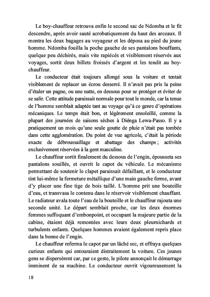 Dernières vacances d'Afrique