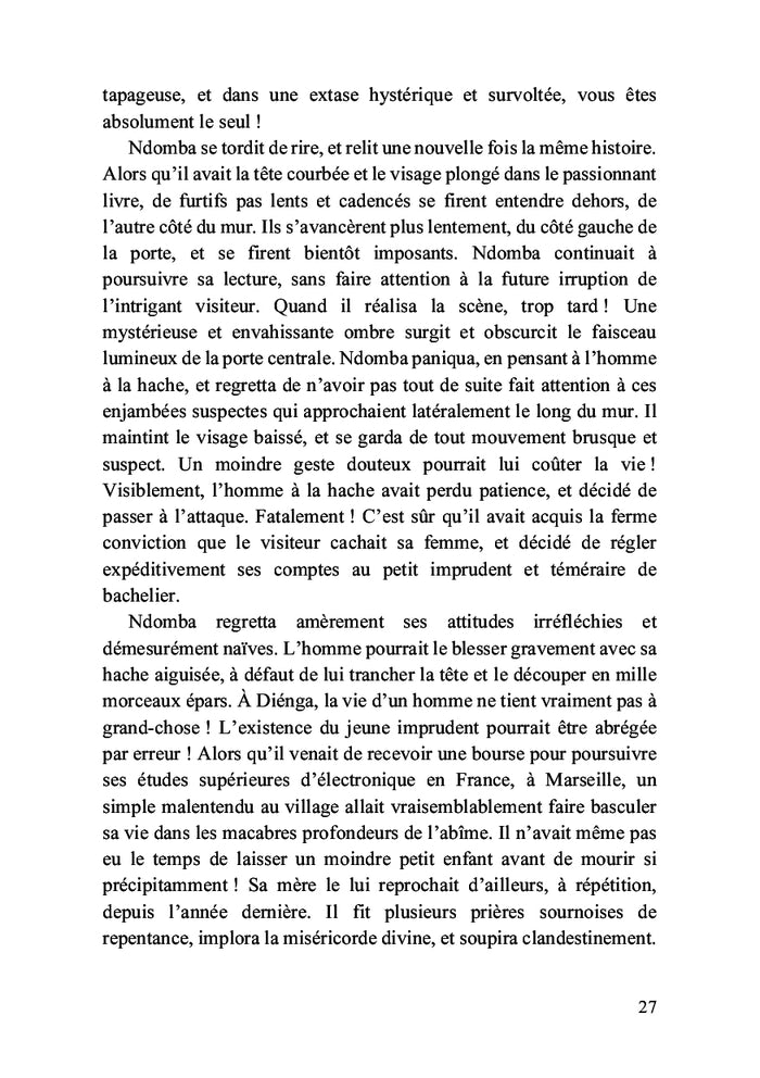 Dernières vacances d'Afrique