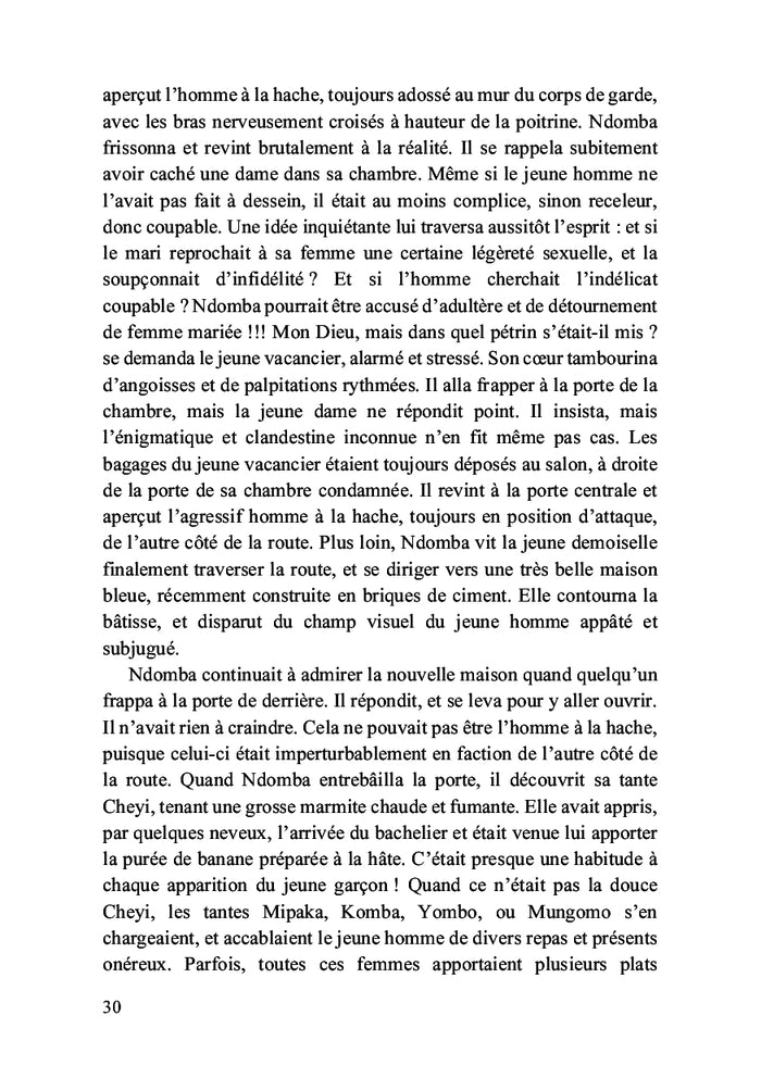 Dernières vacances d'Afrique