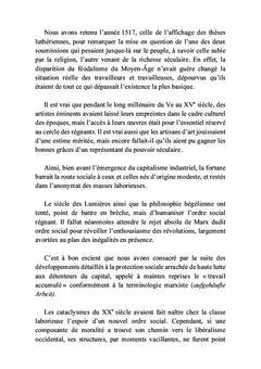 Le travail en transition