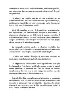 Le travail en transition