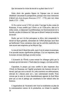 Le travail en transition