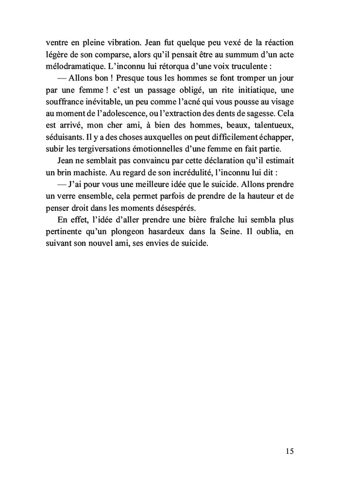 Itinéraire d'un homme trompé