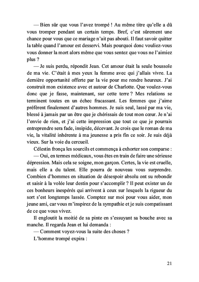 Itinéraire d'un homme trompé