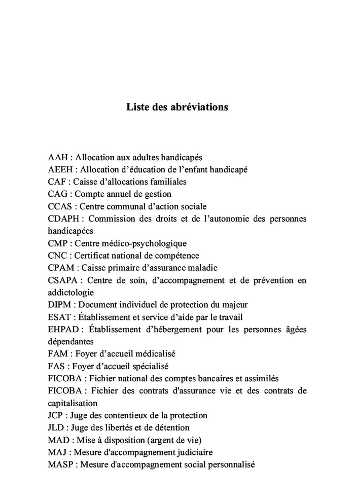 La gestion d'une mesure de protection juridique