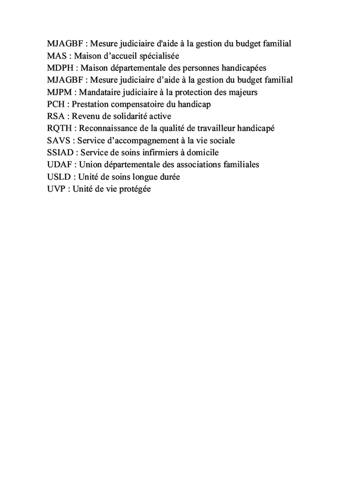 La gestion d'une mesure de protection juridique