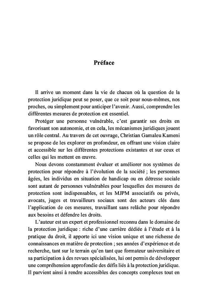 La gestion d'une mesure de protection juridique