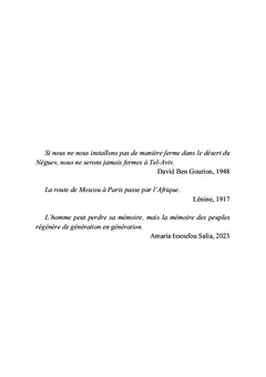 Terrorisme au Sahel Oser changer de trajectoire réinventer l'avenir pour sortir du calvaire