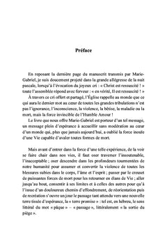 Chemin de guérison, de réconciliation et de Foi