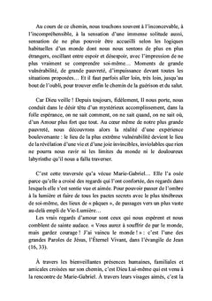 Chemin de guérison, de réconciliation et de Foi