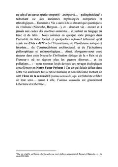 Les poétiques futurologiques eudémonistes