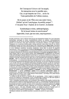 Les poétiques futurologiques eudémonistes