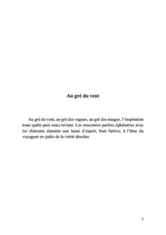 Pélégrinations intemporelles de l'âme