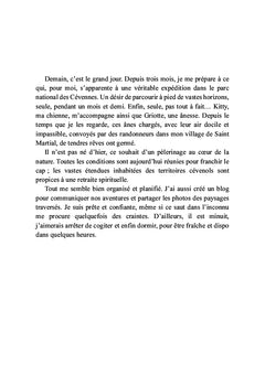 Carnet de voyage en cévennes.