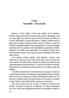 Carnet de voyage en cévennes.