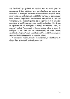 Carnet de voyage en cévennes.