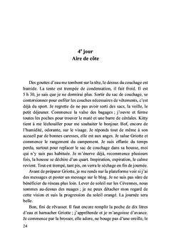 Carnet de voyage en cévennes.