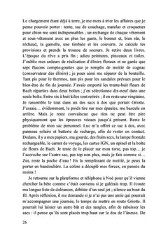 Carnet de voyage en cévennes.