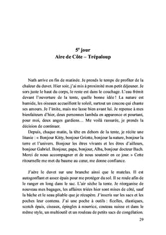 Carnet de voyage en cévennes.
